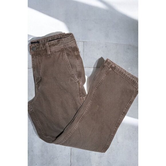 Cotton On Brown Baggy Utility Jeans - Size 28 - Picture 13 of 16